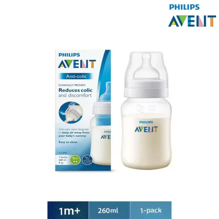 Philips Avant Anti-colic bottle 1m+ 260ml Single