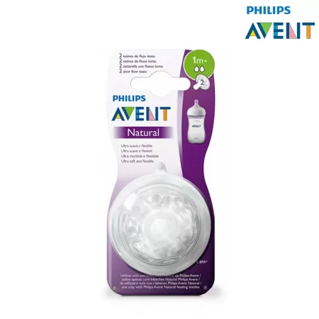 Philips Avent Natural Teat 1m+