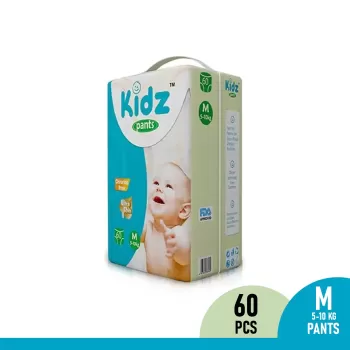 Kidz Baby Diaper Pants Style (5-10Kg) M 60pcs