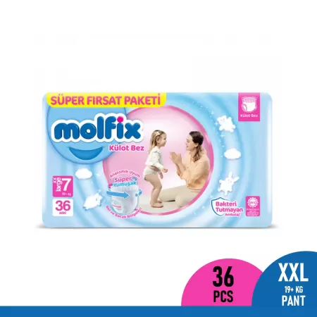 Molfix Baby Diaper Pant XXL 19+ kg 36 Pcs