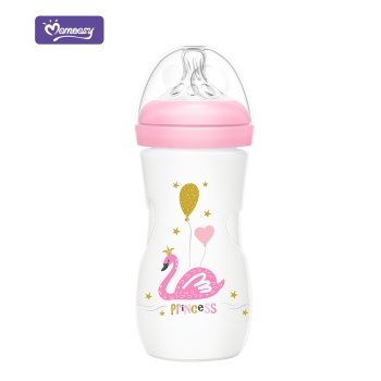 momeasy FEEDING BOTTLE pink SET 330ml  45684 