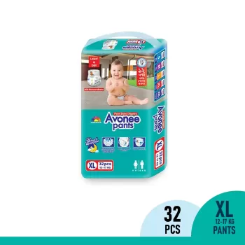 Avonee Pant Style Baby Diaper XL (12 - 17) kg - 32pcs