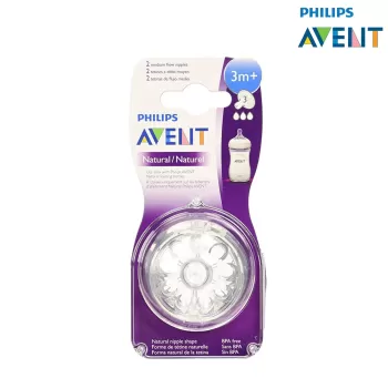 Philips Avent Natural Teat 3m+